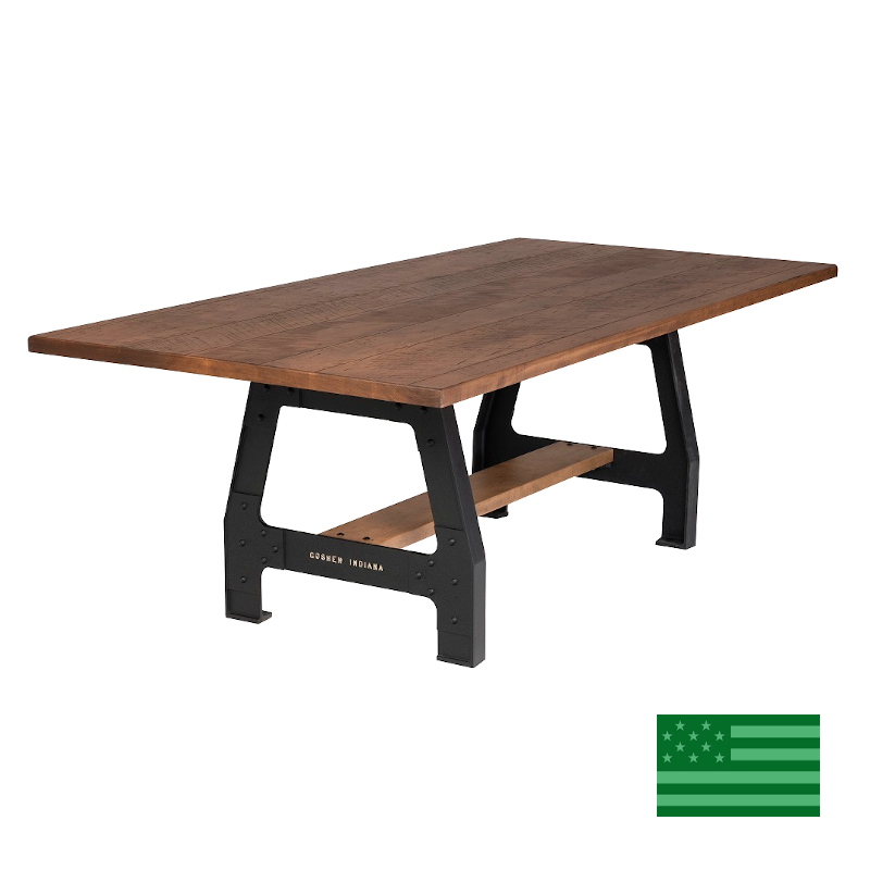 Lodge Trestle Dining Table